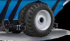 NEW KINZE TRACKS BY CAMSO (1105 and 1305) High performance, 36" wide, Kinze tracks by Camso with oscillating bogie wheels allow for less berming and smoother operation with reduced rolling resistance.
