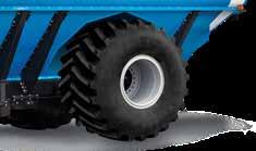 Tracks Reduced ridging or berming during in-field runs Designed specifically for Kinze Grain Carts Lowers rolling resistance for ease of pulling Ground contact length - 100" Tension System Ensures