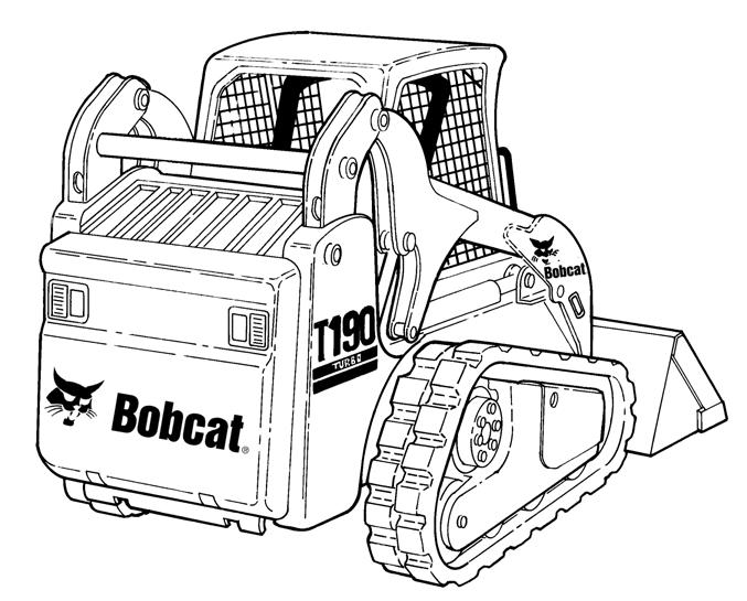 B-15985 OPTIONAL OR FIELD ACCESSORY (Not Standard Equipment) TRACKS - Optional tracks are available. Bucket - Several different buckets and other attachments are available for this machine.