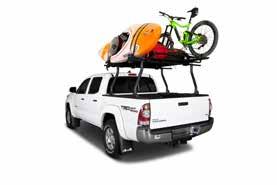 Optional 2" side bars allow you to attach numerous items such as tool hooks or truck tents.