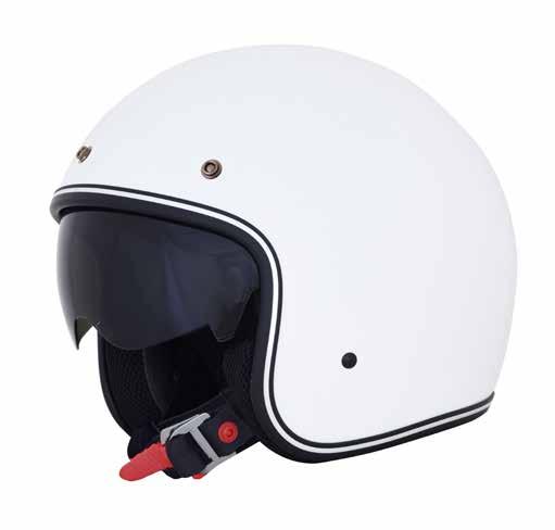 ADULT VINTAGE OPEN-FACE / JET WITH INNER SHIELD FX-79 1 3 2 HELMET TECHNOLOGY 1 SHELL DESIGN An advanced aerodynamic shell design constructed using thermoplastic poly-alloy 2 INTERIOR A helmet liner