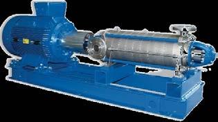 HM-3 Horizontal Multistage Pumps - TM & TMB Series TM TMB TMZ/TMBZ 65-100 Inlet: DN65 Outlet: DN100 Head: up to 520M Flow: up to 150 m³/h Size Model configuration Inlet DN Inlet PN Outlet DN Outlet
