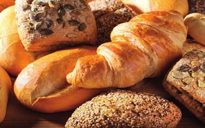 Sample applications: Production of bakery products Nowadays, many baked goods are produced in large-scale bakeries.