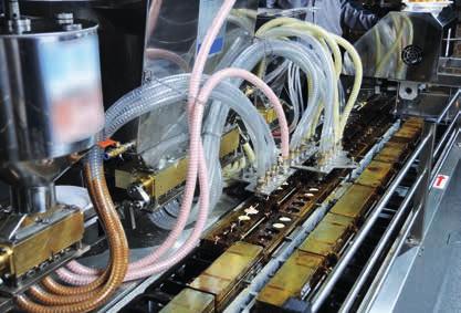 Hoses are used at many points in an industrial bakery s chain of production.