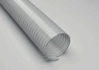 Polderflex PUR Food A Multi PU Suction & Transport Hose, extremely pressure/ vacuum-proof, smooth inner & outer linings, permanent antistatic, Food-grade quality (FDA/ EU 10/2011) Connections Hose