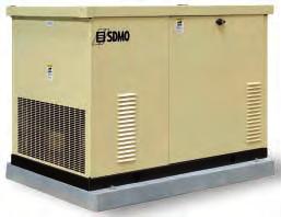 Power requirements are continuously becoming more exacting to meet specific operating conditions and so SDMO has adopted a policy of continuously improving its product ranges and services.