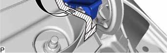 (5) Remove the cowl water extract shield LH as shown in the illustration. 11.