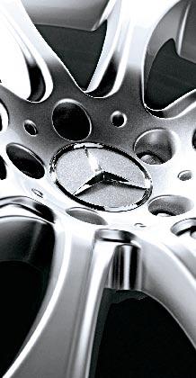 Mercedes-Benz light-alloy wheels Standard