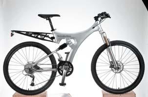 high-end sports cycle made from materials tested in the aerospace industry.