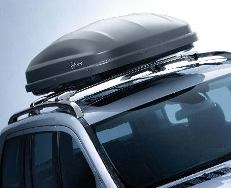 Mercedes-Benz roof box XL family box Capacity: approx. 450 litres.