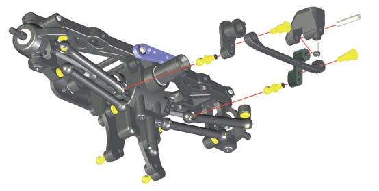 Front Suspension and Steering Detail SWK4074 SWK4046