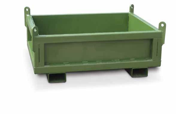 AVAILABLE 4,000 lbs 4 x3 Skip Pans 4,000 Lbs.