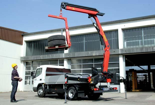 ideally suited for mounting on lightweight truck chassis.
