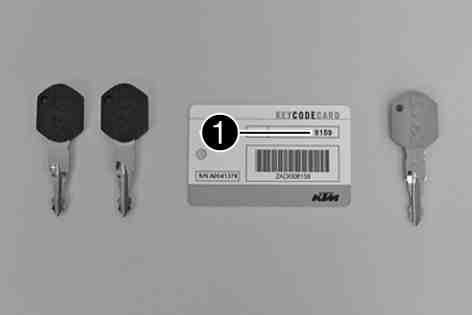 Info You need the key number to order a spare key. Keep the KEYCODECARD in a safe place.