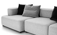 SOFAS ALPHABET SOFA SERIES Alphabet Sofa Series is a flexible modular sofa system with units that can be combined in a variety of ways The fully upholstered seat, back and armrest units are