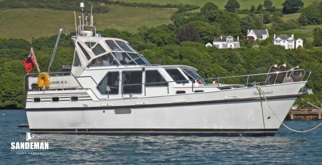 HERITAGE, VINTAGE AND CLASSIC YACHTS +44 (0)1202 330 077 LINSSEN 36 SL SELECT MOTOR YACHT 1992 - SOLD Specification SUNDANCE LINSSEN 36 SL SELECT MOTOR YACHT 1992 Designer Jos Linssen Length