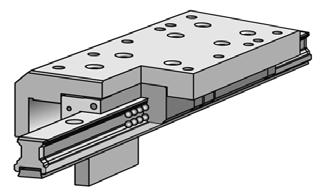 Recirculating Ball Bearing Guide STARLINE Series STL 16 to 50 for Linear Drive Features: Polished and hardened steel guide rail For very high loads in all directions High precision Integrated wiper