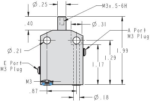 Designing the Actuator An actuator attached to the clamp arm is required to use the pneumatic confirmation valve. It is not included with the valve.