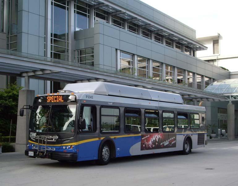 Enables Hydrogen 17 Hydrogen-enriched natural gas can be used in conventional natural gas vehicles up to 20% hydrogen by volume TransLink in Vancouver has an estimated 75 CNG