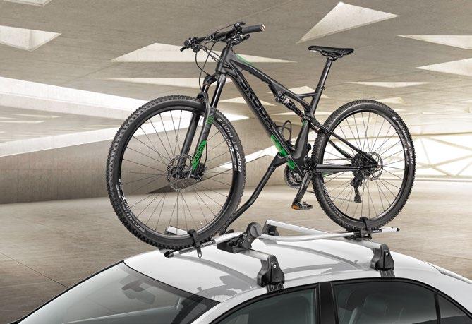 bicycle rack with aluminium profile (000