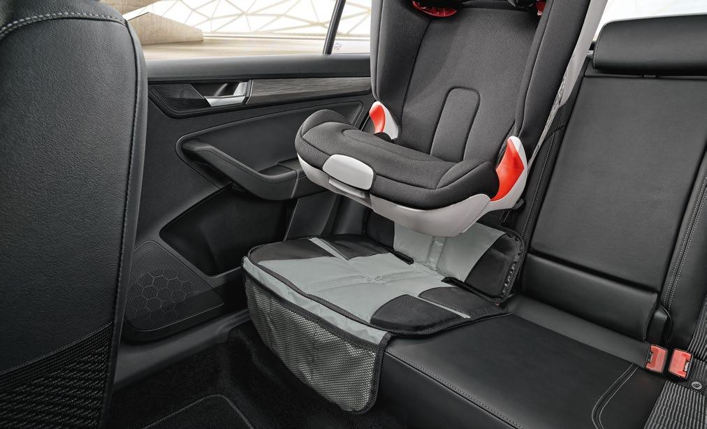 55 Protective pad under the child seat (000 019 819A) Do you want to ensure the maximum safety of your children in the car?