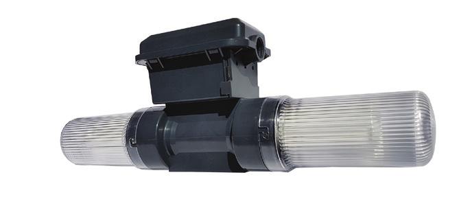 Used for underground haulage and surface areas; Available in double 12W LED GU10 globes. Voltage: 110V 220V.