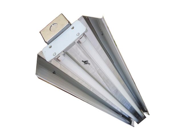 WVB NCP PRISON FITTING: Heavy duty luminaire designed to be used in areas subject to physical abuse