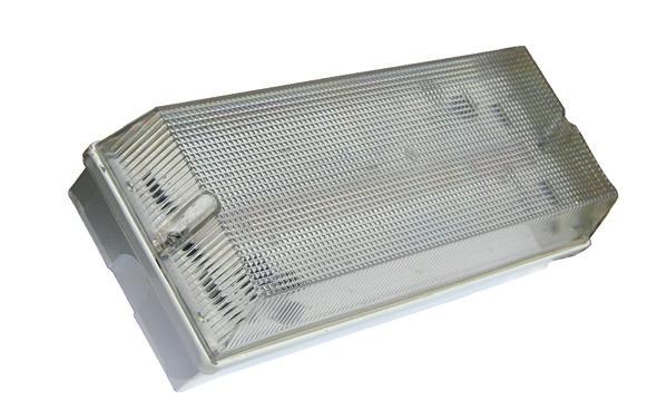 efficient compact fluorescent suitable for industrial and/or public buildings, weather-proof ceiling