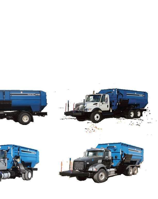 Truck mount mixers excel where livestock are a significant distance from where the feed