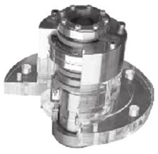 Mixers Seals BSAZ Balanced Double seal For top entry drives Gaslubricated Independent of direction of rotation Technical Features Centrally arranged rotating seat Contactfree running No friction on