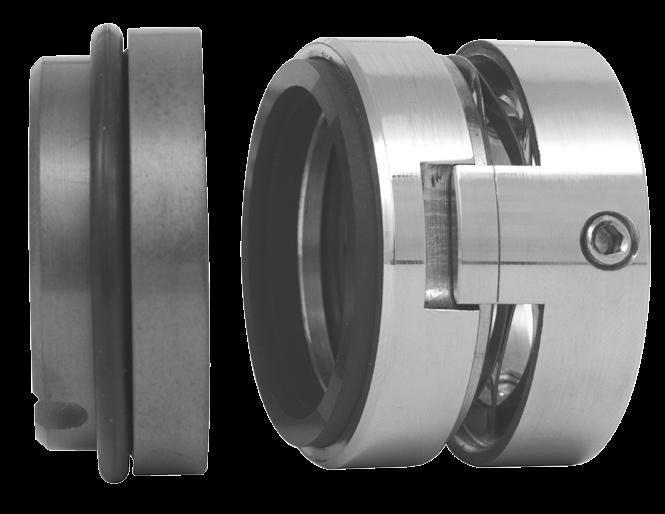 Wave Spring WS7 Characteristics Unbalanced Mechanical Seal. Independent of direction of rotation.
