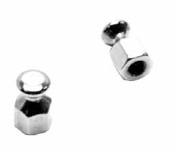 Spacers Colony Chrome Spacers Chrome plated steel spacers are available in a complete assortment or in 5 packs of each size. They are especially made for a snug fit on 1/4, 5/16 or 3/8 bolt.