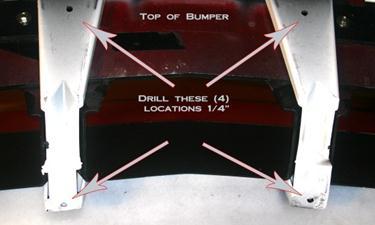 The bumper can now be removed.(figure 5) 5) Place bumper on soft blanket, towels, or body stand to avoid scratching painted surfaces.