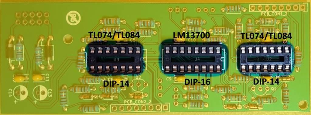 Step 5 Solder IC sockets. Match the IC sockets indent (marking pin side) with the silk screens.