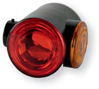 OUTLINE MARKER LAMPS OUTLINE MARKER LAMPS /4V LED Red/White/Amber End Outline Marker Lamps with Flexible Short Bracket PSP3 Conforms to. High light intensity due to clear glass optic.