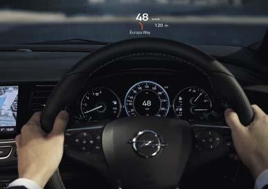 To see this and other safety systems in action, go to www.opel.ie/insignia 5. 6. 7. 5. Lane Change Assist with Side Blind Spot Alert 6. Get a warning if fast-moving vehicles enter your blind spots.