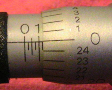 Measure a Standard Rod Journal