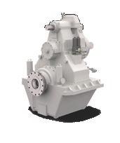 All Brunvoll gear designs are based on the gearhouse and PTO parts being standardised in modules giving