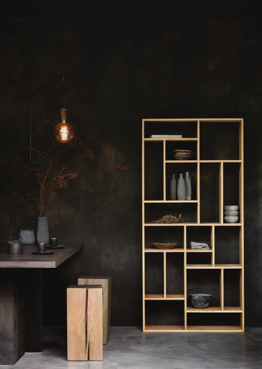 Alain van Havre designed this versatile shelving system in 2008 and it has been one of our most popular pieces ever since.