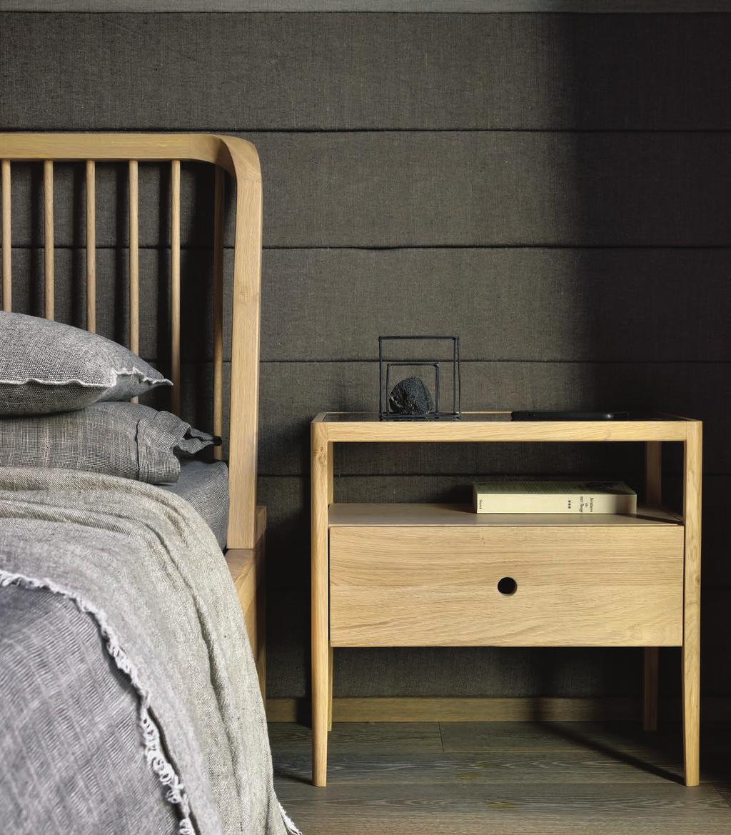 BEDS & BEDSIDE TABLES Bedrooms should be calm, quiet places where you can relax after a long day at