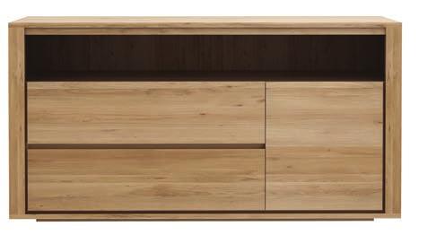 STAIRS NORDIC SHADOW CHEST OF DRAWERS & DRESSERS STAIRS CHEST OF DRAWERS OAK BLACK 100% 3
