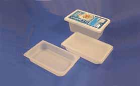Sealable containers and trays DECA-RO.115-250 260 Ø 115 x 35 PP DECA-RO.115-300 309 Ø 115 x 42 PP DECA-RO.
