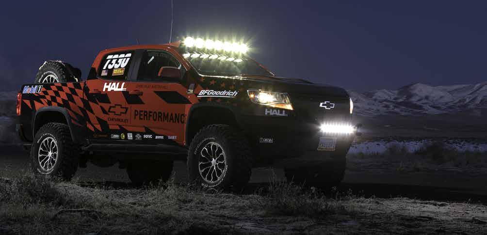 In its 2017 debut year, the team kicked off with: Class wins in the Best in the Desert Vegas-to-Reno and Tonopah 250 races Successfully pre-running the Baja 1000 In 2018, the Hall Racing Chevrolet
