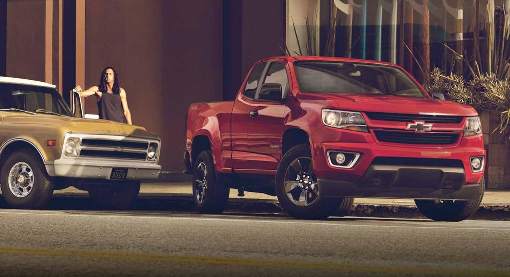 GET IN IT FOR THE LONG HAUL. BECOME A TRUCK LEGEND Over a century of dependability, capability and versatility defines the legacy of the 2019 Colorado.