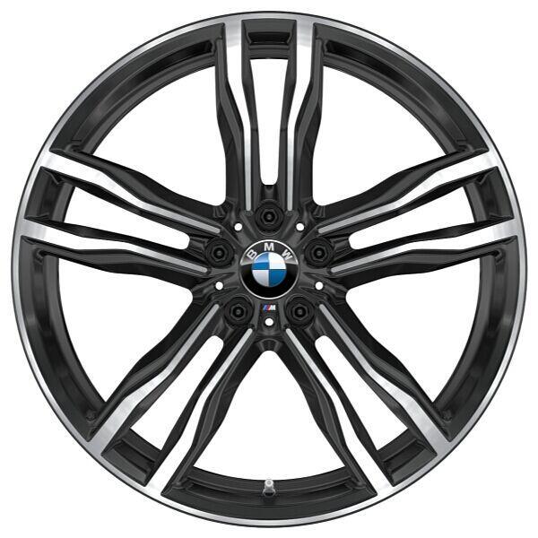 Wheels 21" M Double-spoke wheels - style 612M Black with performance non run-flat tires Code: 20T Style: 612M Front: 21x10.0, 285/35 R21 Rear: 21x11.