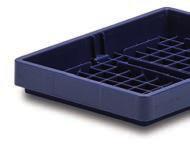Trays SPECIALISED PRODUCTS Internal dimensions Version 405 x 305 x 20 mm 9-2327 368 x 267 mm tray for handling of small