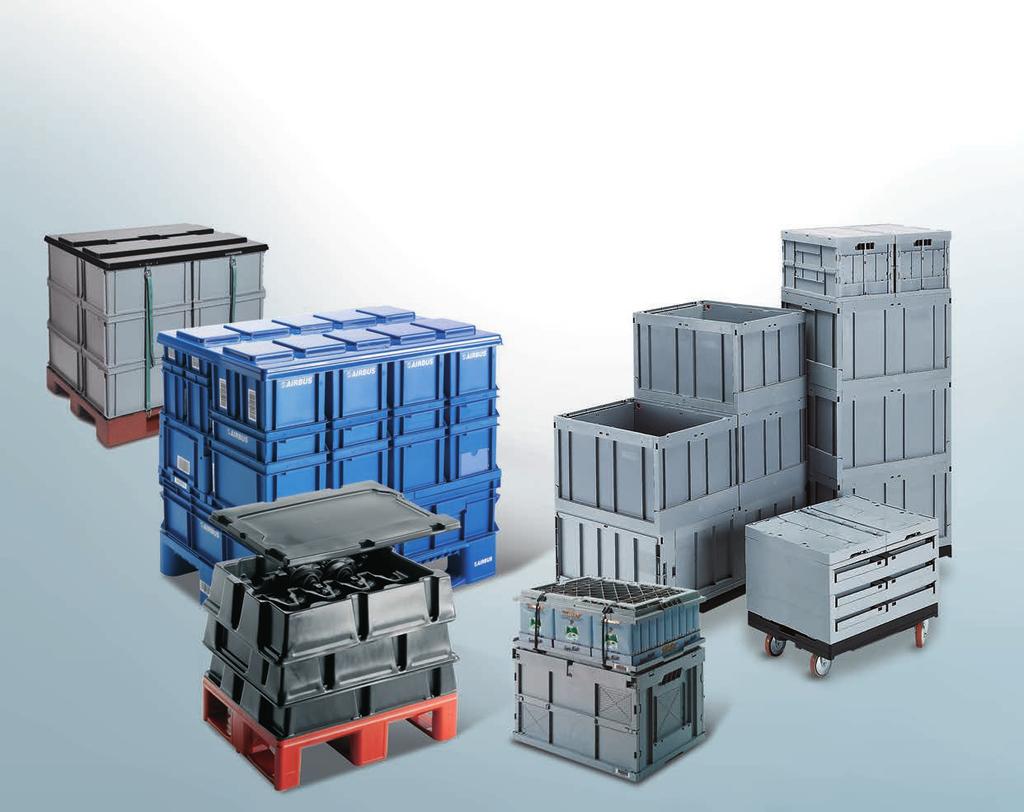 Transport units SPECIALISED PRODUCTS System solutions It is often necessary to combine individual packaging solutions and form transport units from them.