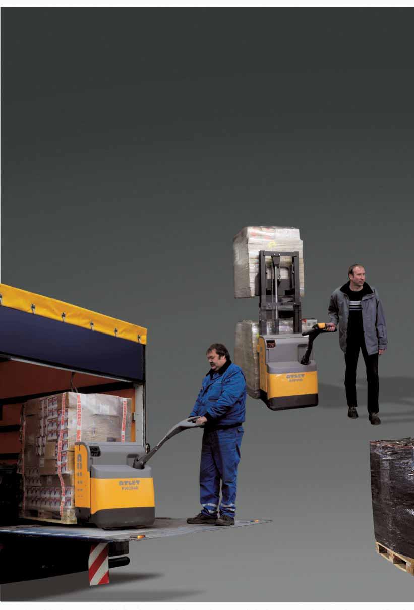 [Safe Solution] A PALLET TRUCK FOR EVERY OCCASION Atlet s new family consists of three genuine, technically advanced pallet trucks: Piccolo, Presto and Doppio.