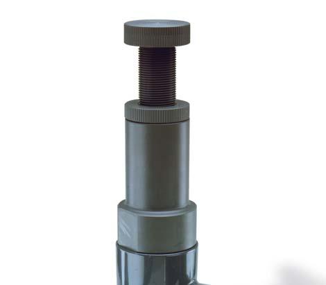 RV Series Pressure Relief Valves 1/2" TO 2" PVC AND CPVC PVC and CPVC Hand Adjustable, No Tools Needed