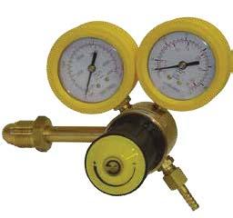 Gas regulator MANOMETER TECHNICAL DATA GAS Ar -
